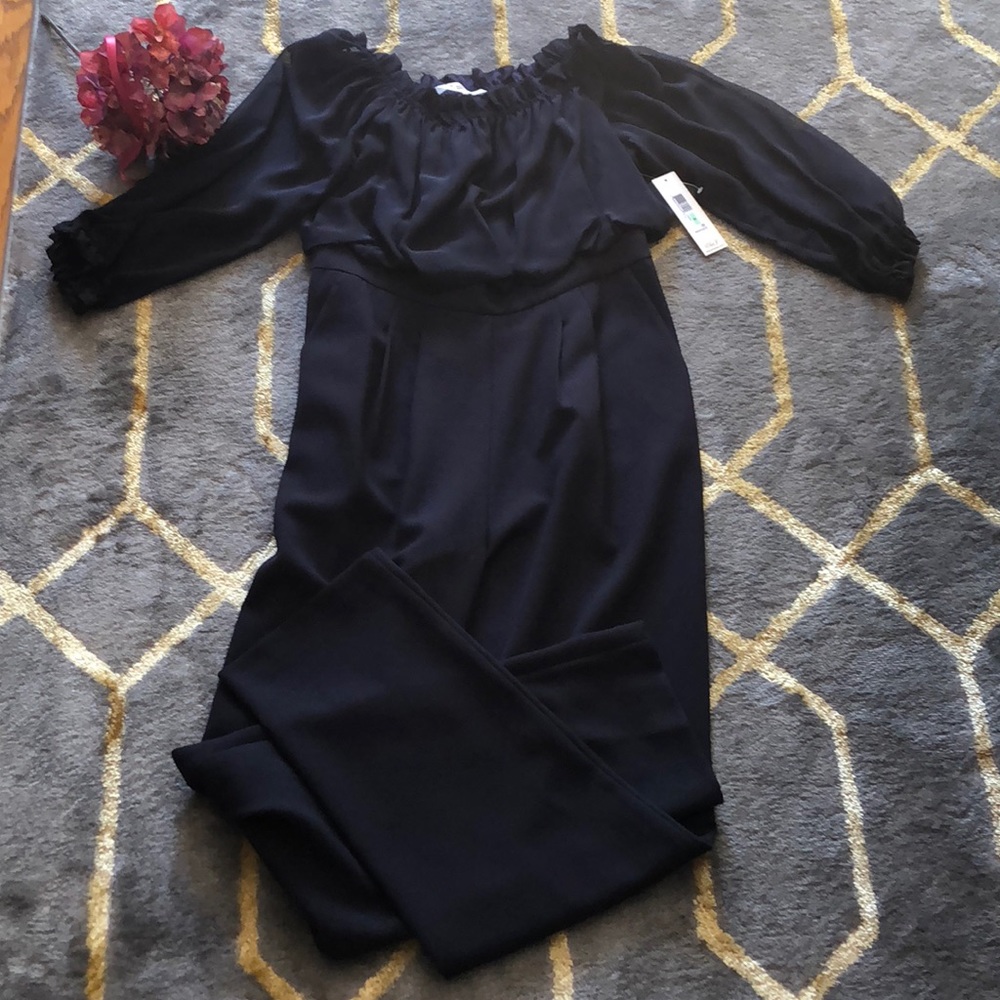 Elan J Blue Jumpsuit Size 8 NWT